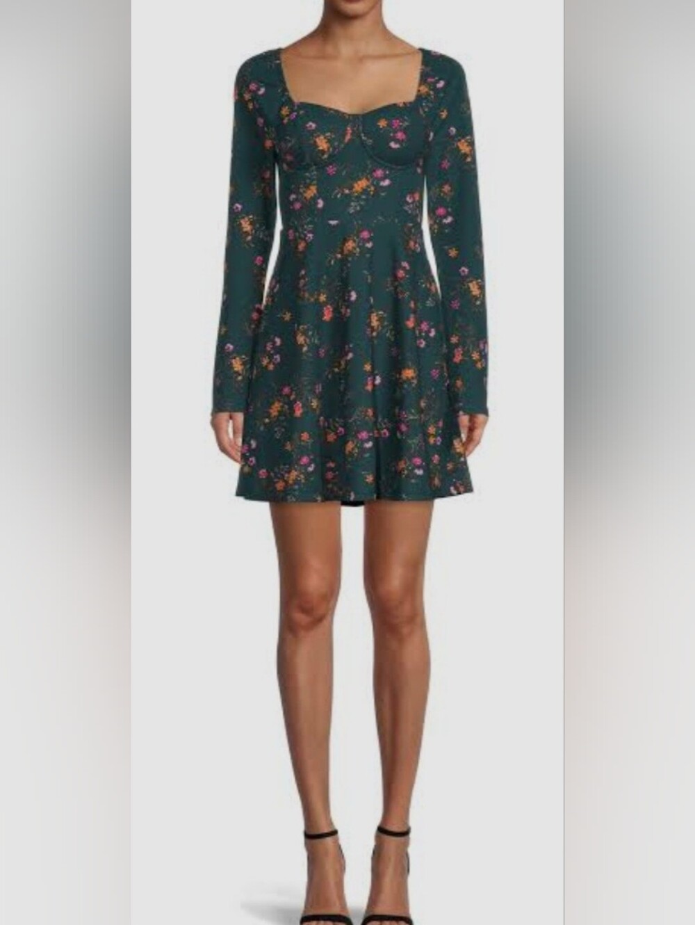Madden NYC Long Sleeve Mini Dress NWT Medium